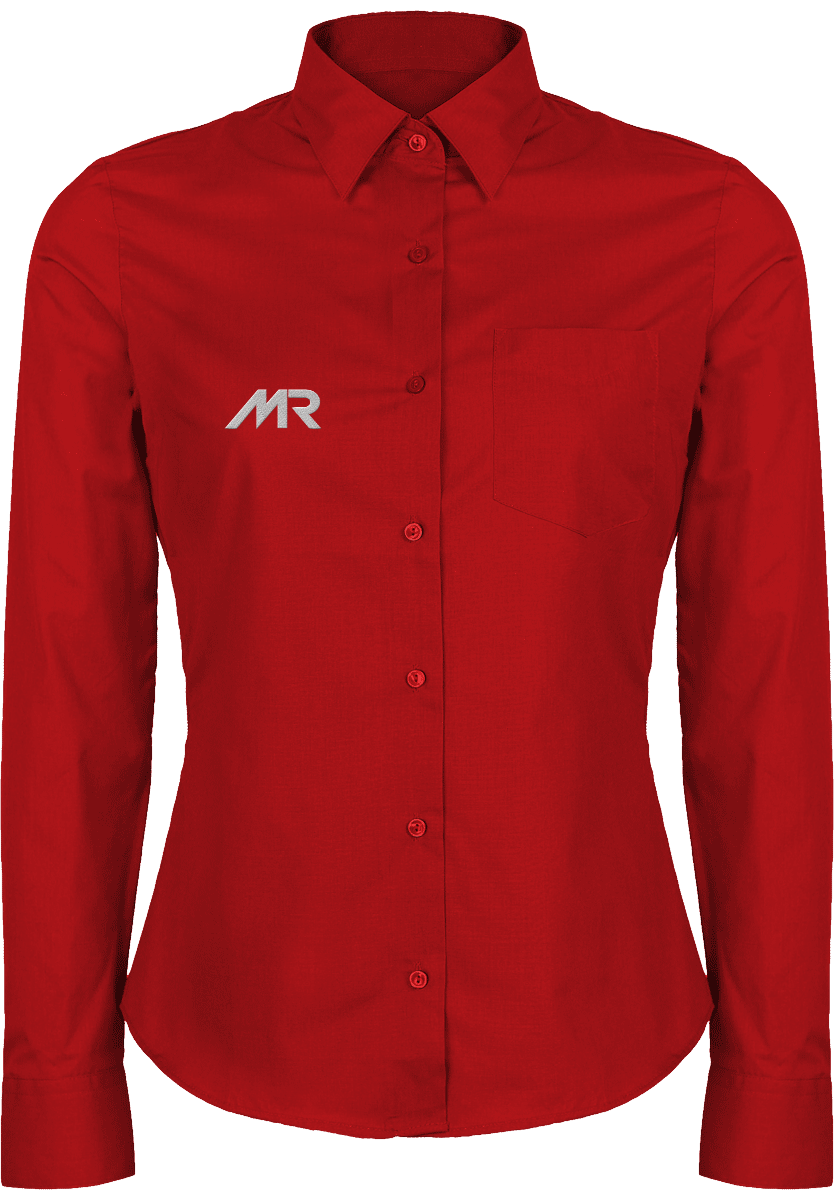 Chemise Manches Longues Brodée Femme