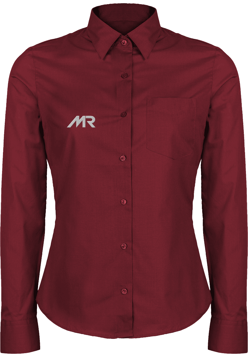 Chemise Manches Longues Brodée Femme