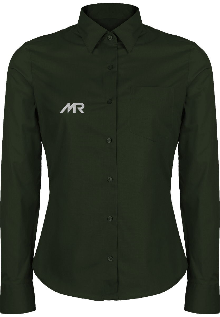 Chemise Manches Longues Brodée Femme