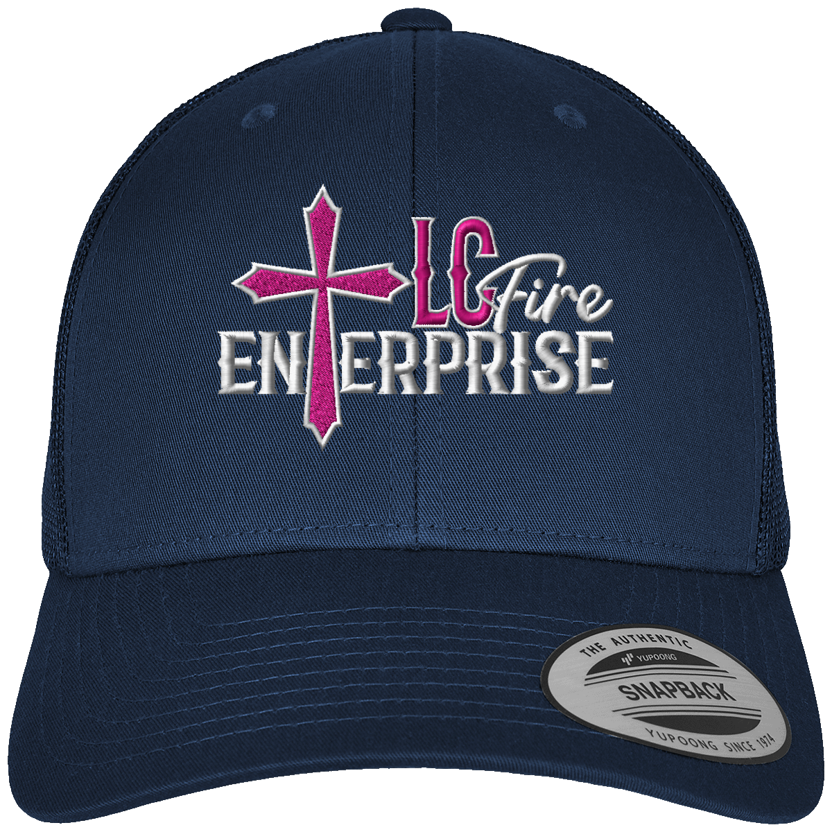 LC FIRE ENTERPRISE Brodée Casquette Retro Trucker