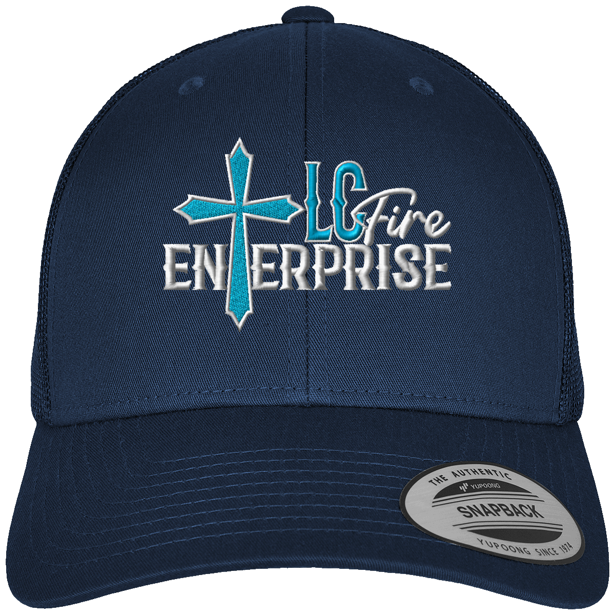 LC FIRE ENTERPRISE Brodée Casquette Retro Trucker