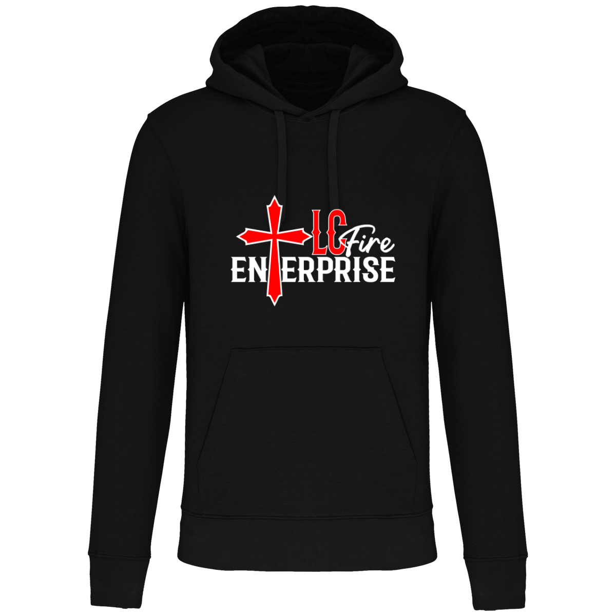 LC FIRE ENTERPRISE Sweat-shirt écoresponsable à capuche homme
