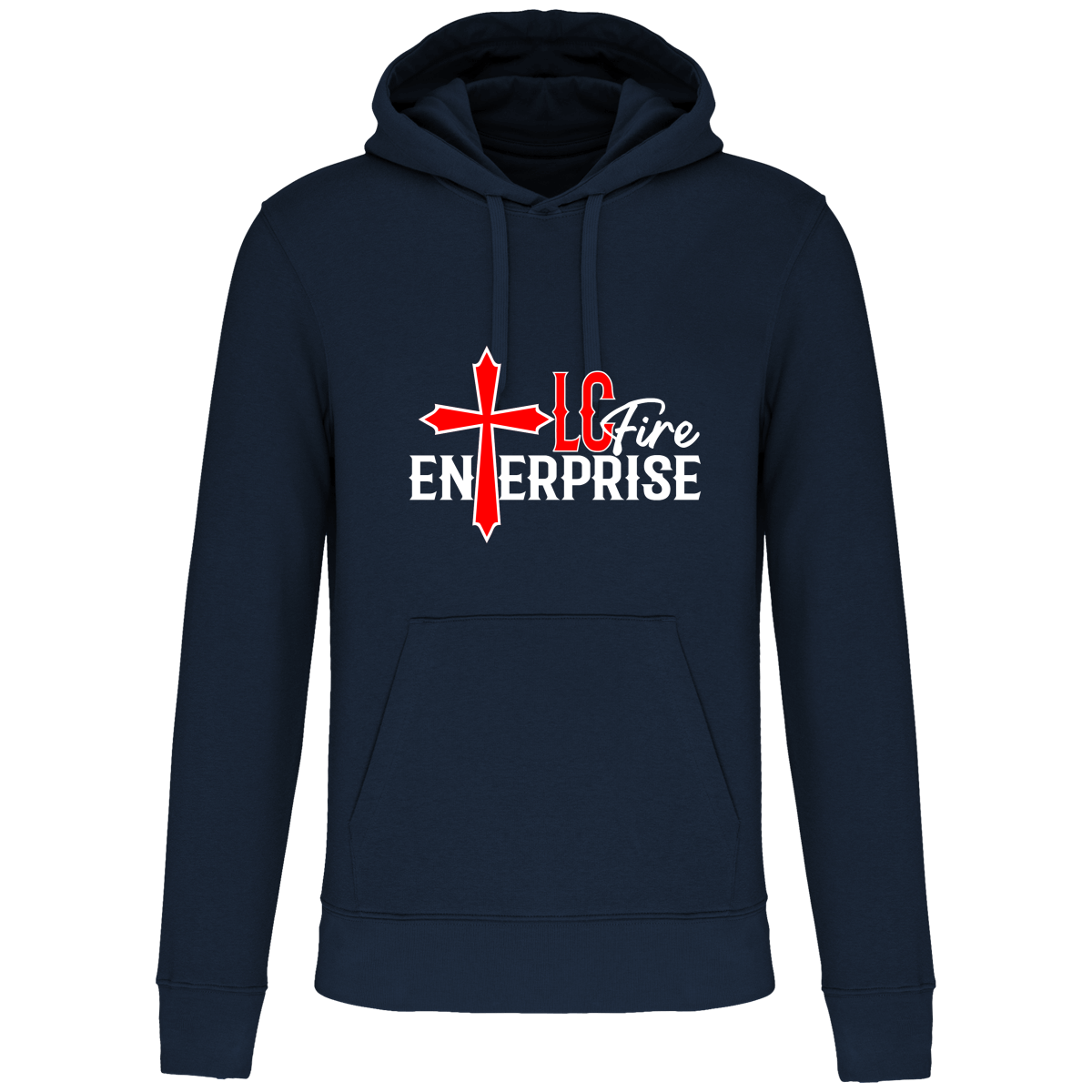 LC FIRE ENTERPRISE Sweat-shirt écoresponsable à capuche homme