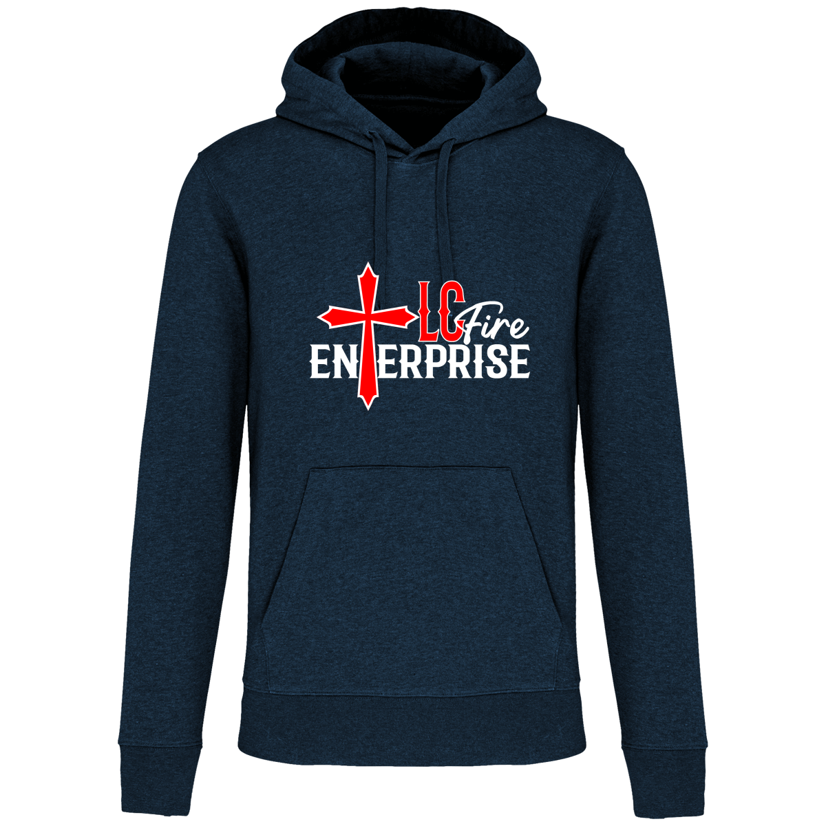 LC FIRE ENTERPRISE Sweat-shirt écoresponsable à capuche homme