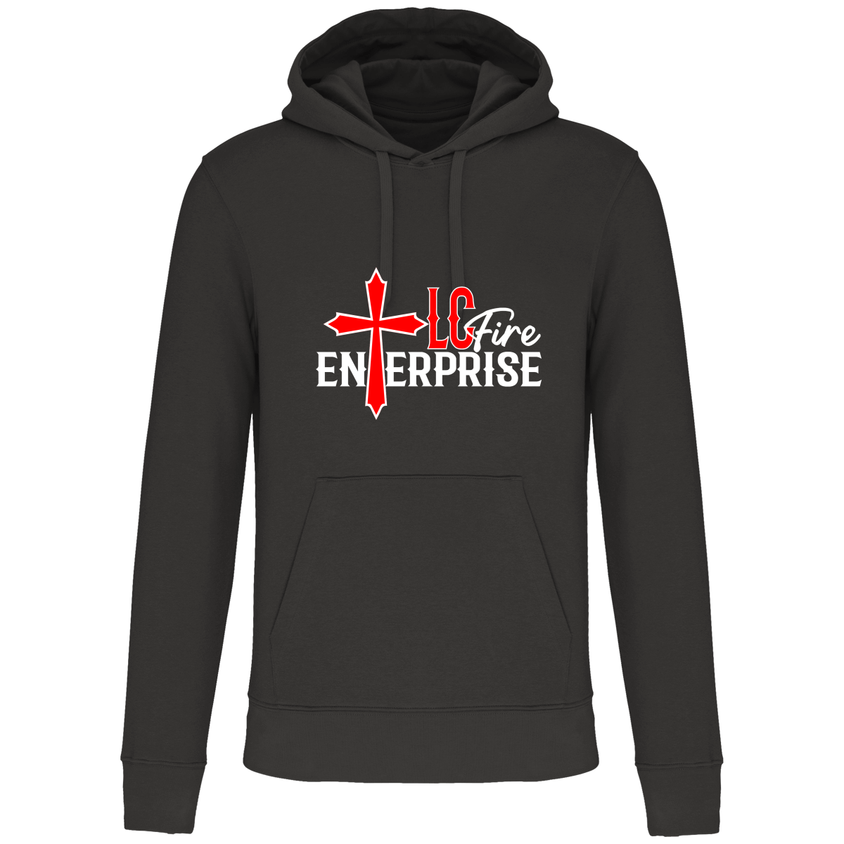 LC FIRE ENTERPRISE Sweat-shirt écoresponsable à capuche homme