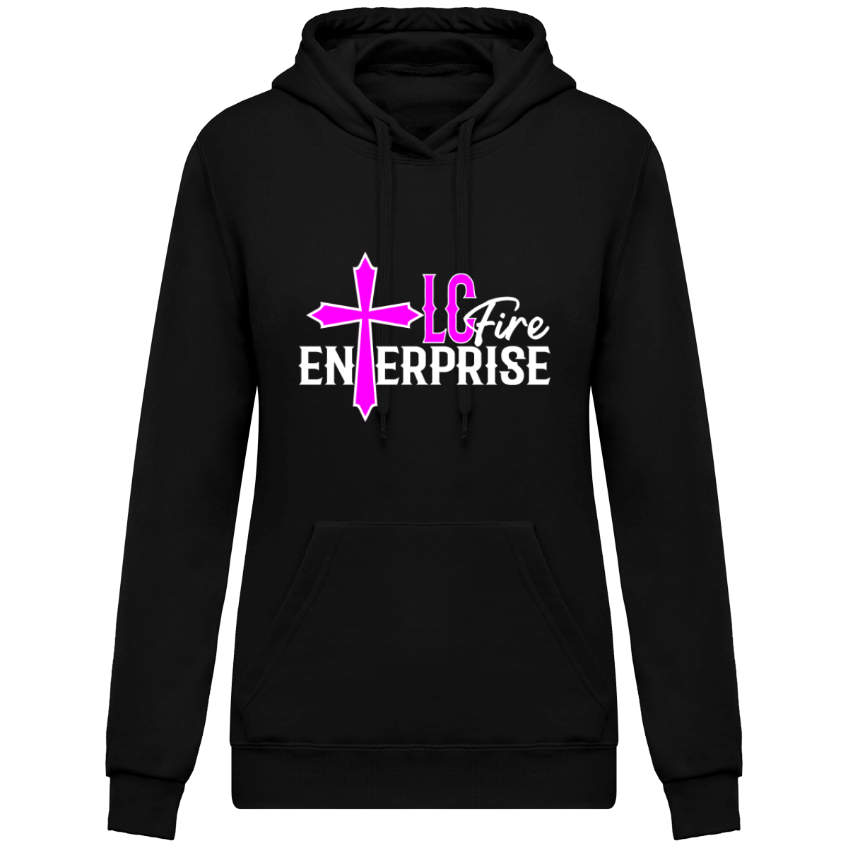 LC FIRE ENTERPRISE Impréssion Sweat shirt à Capuche Femme
