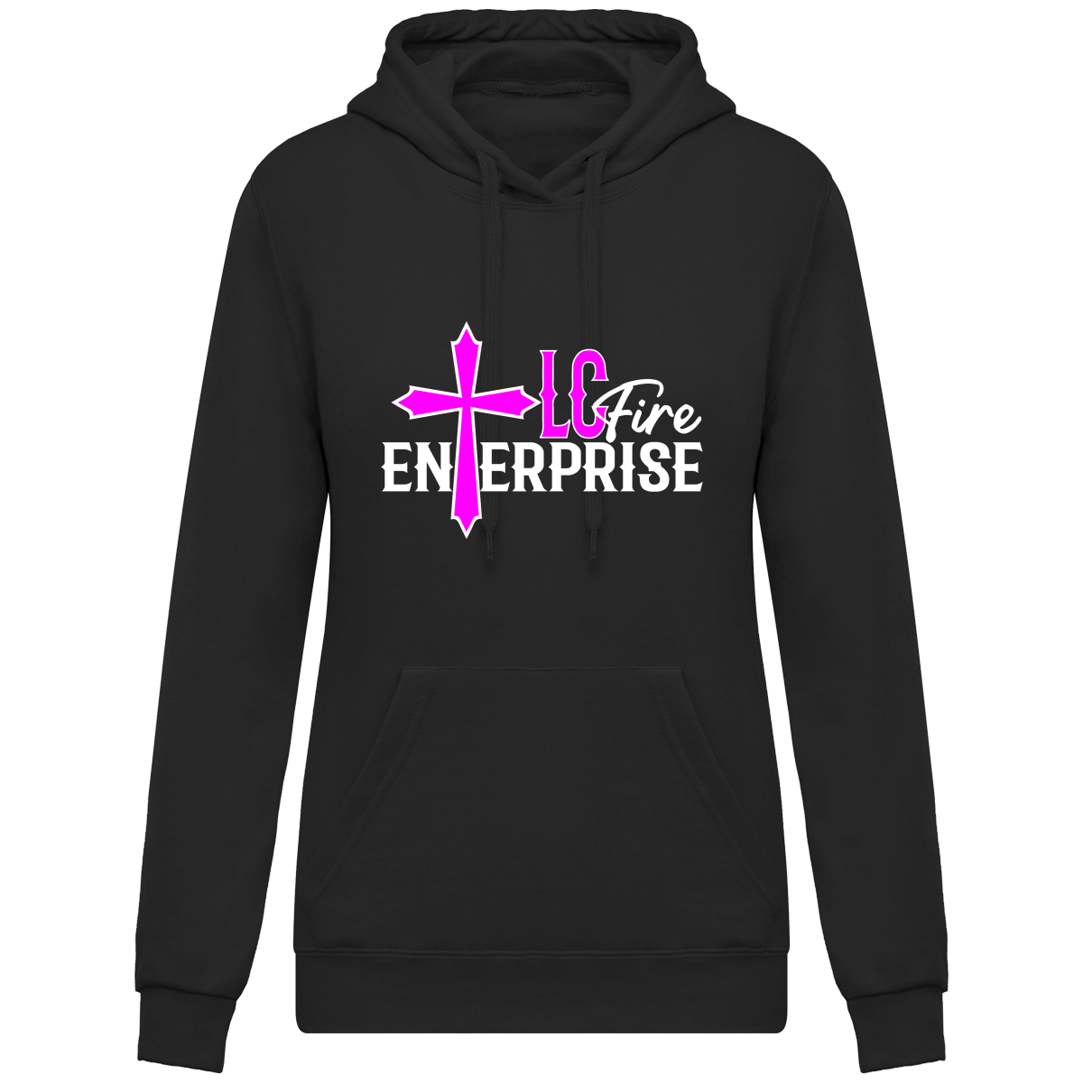 LC FIRE ENTERPRISE Impréssion Sweat shirt à Capuche Femme