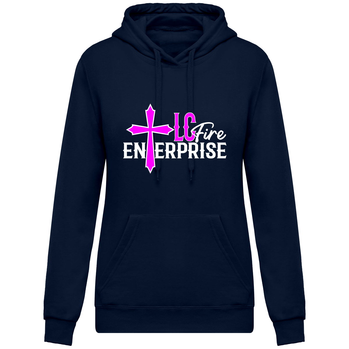 LC FIRE ENTERPRISE Impréssion Sweat shirt à Capuche Femme