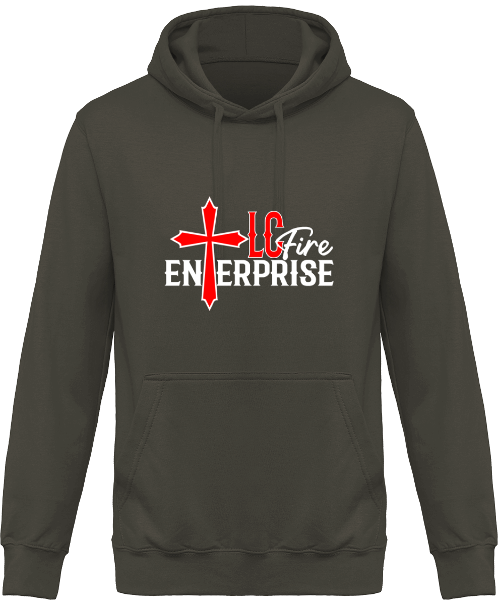 LC FIRE ENTERPRISE impression Sweat Shirt à Capuche Homme