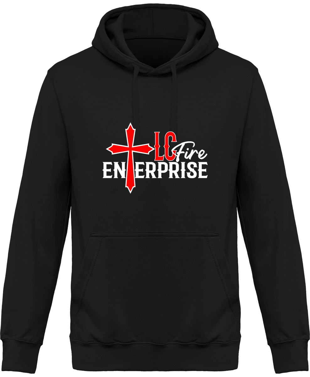 LC FIRE ENTERPRISE impression Sweat Shirt à Capuche Homme