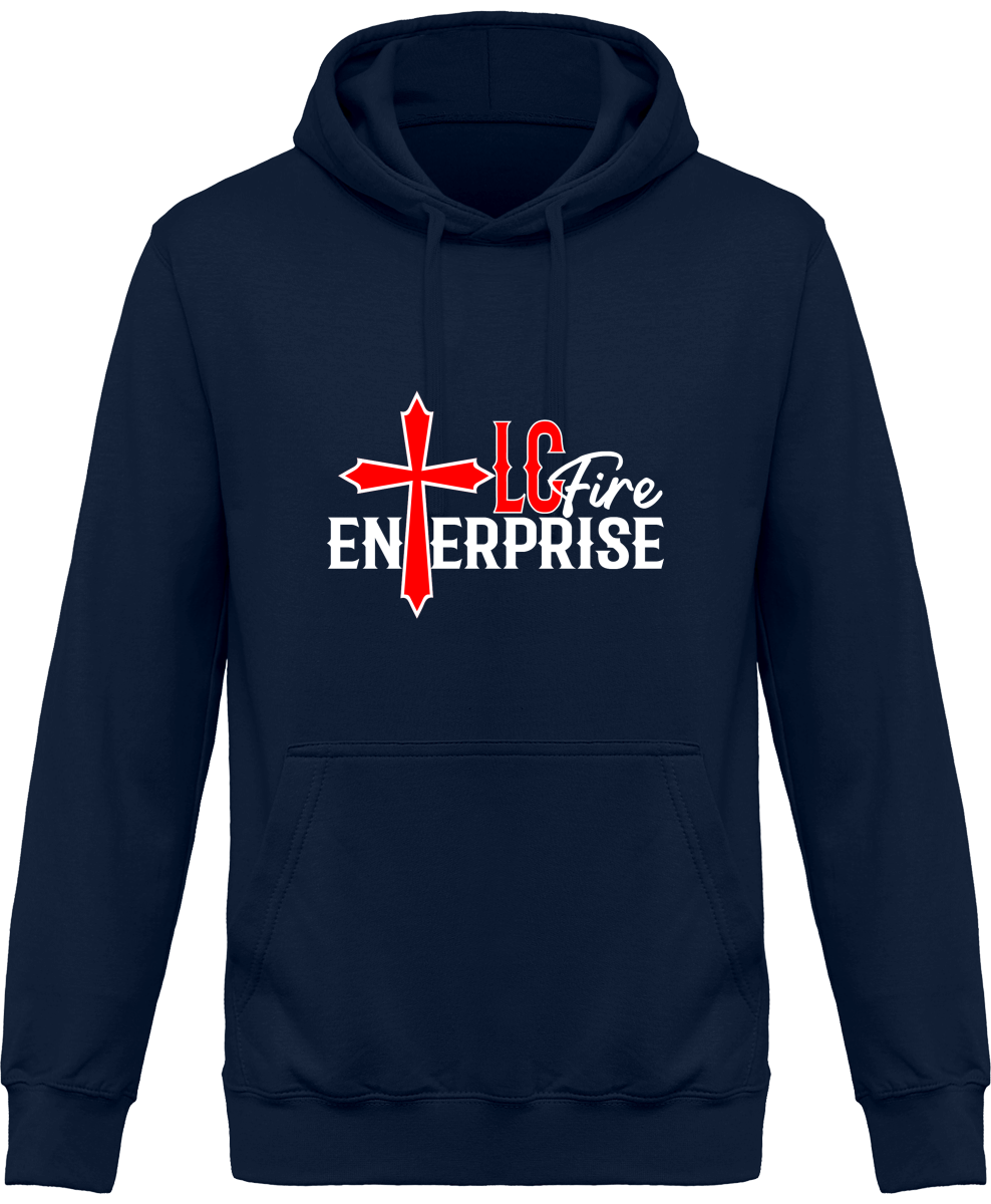 LC FIRE ENTERPRISE impression Sweat Shirt à Capuche Homme