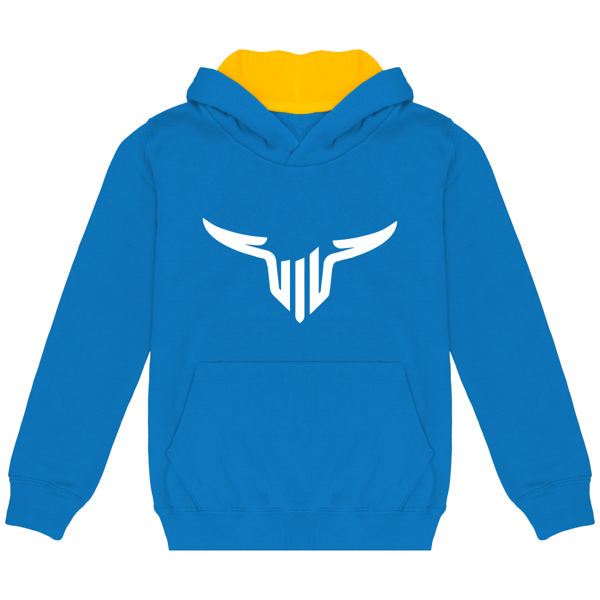 Sweat-Shirt Capuche Contrastée Enfant