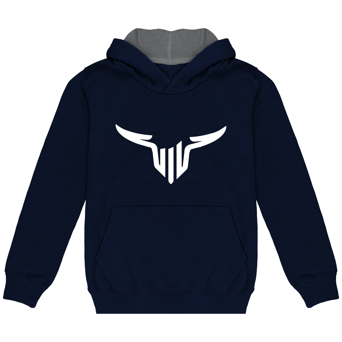 Sweat-Shirt Capuche Contrastée Enfant
