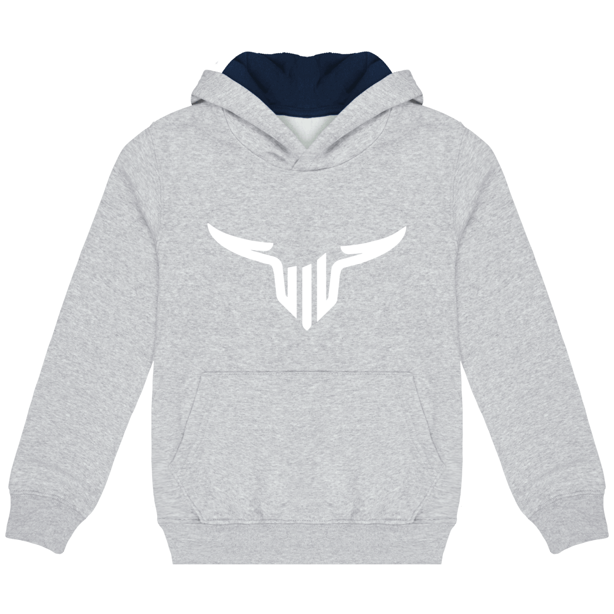 Sweat-Shirt Capuche Contrastée Enfant