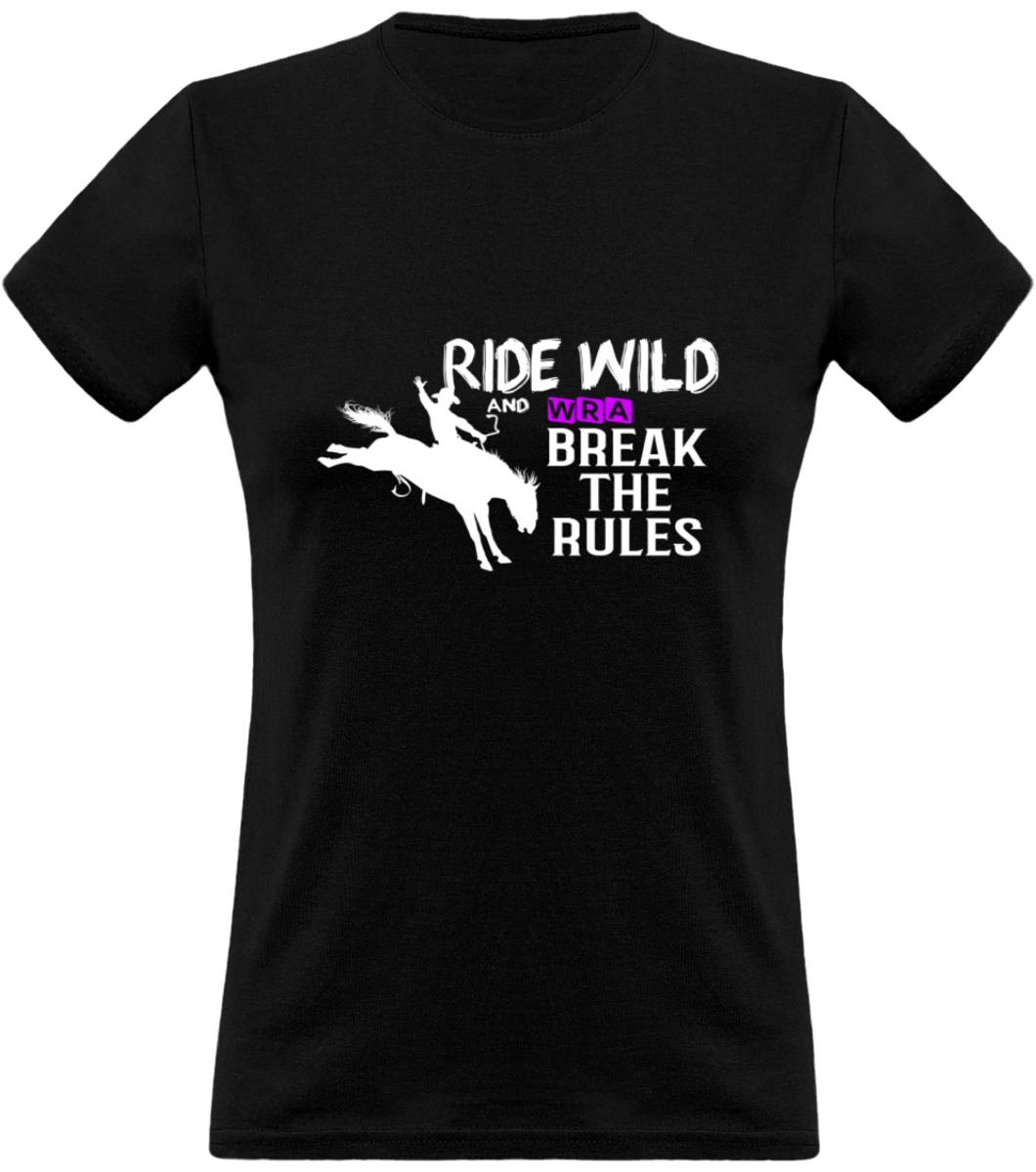 BRONC LIMITED Tee Shirt Femme Classique 150gr