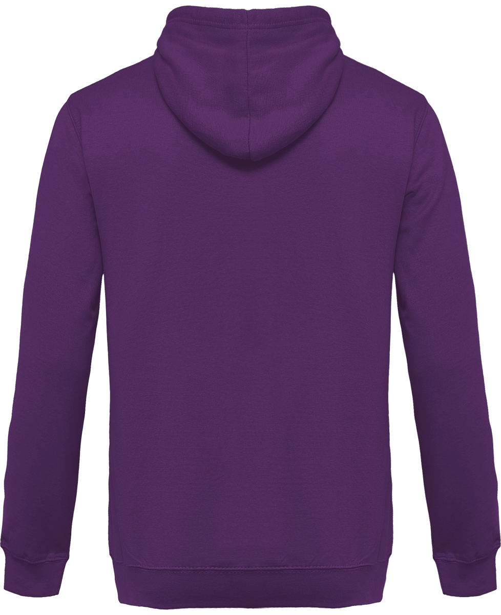 Sweat Zippé brodé à capuche Unisexe