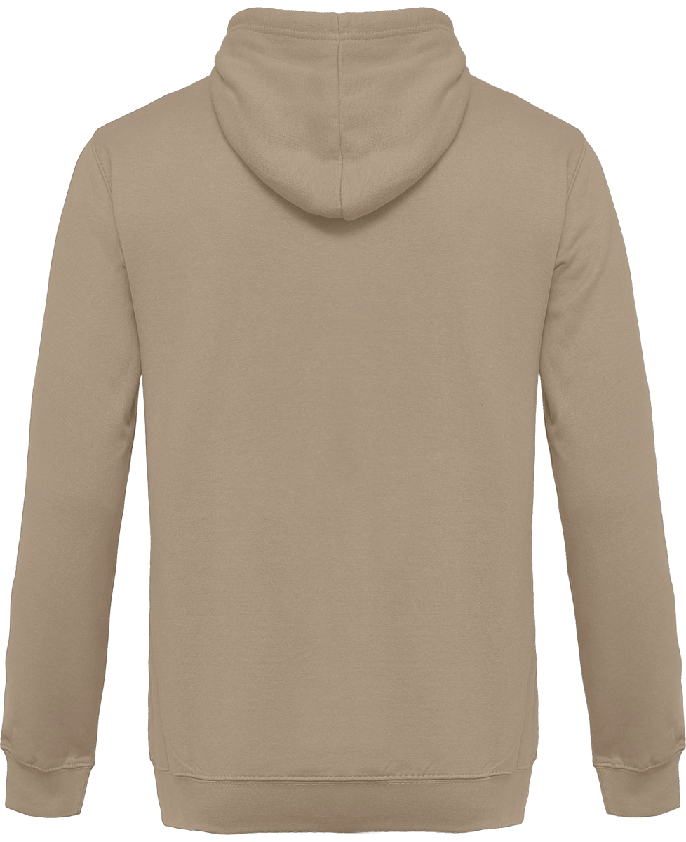 Sweat Zippé brodé à capuche Unisexe
