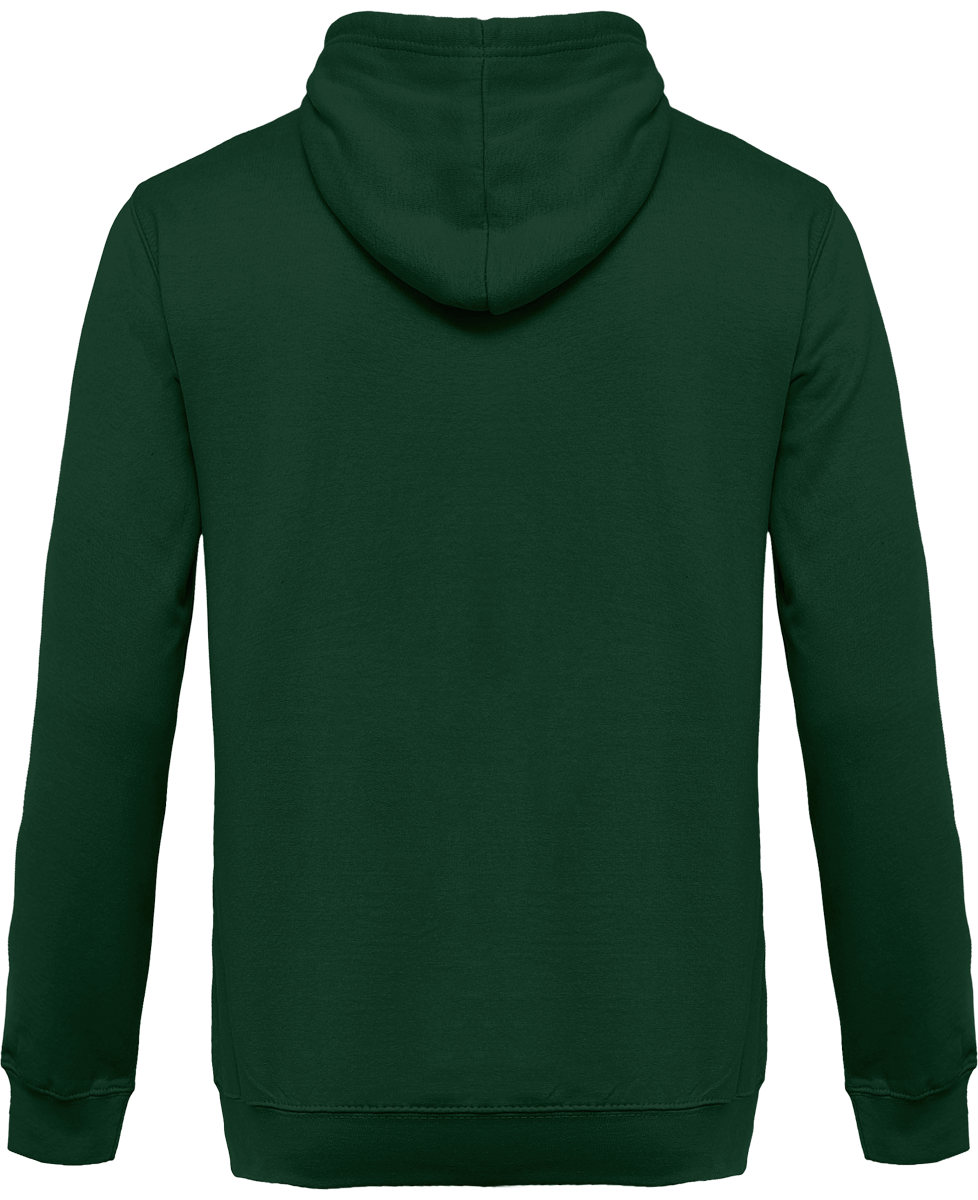 Sweat Zippé brodé à capuche Unisexe
