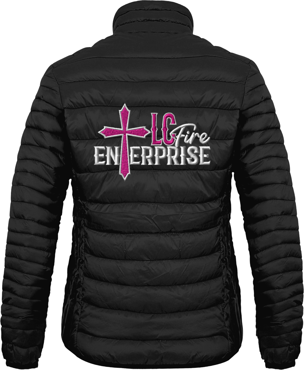 LC FIRE ENTERPRISE Doudoune Brodée Légère Femme