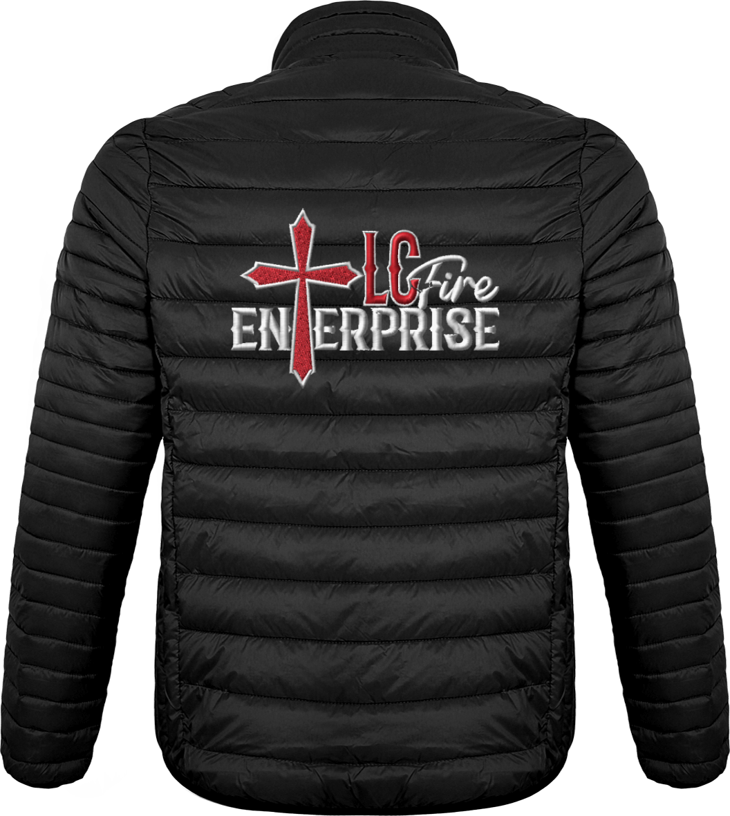 LC FIRE ENTERPRISE Doudoune Légère Homme Brodée