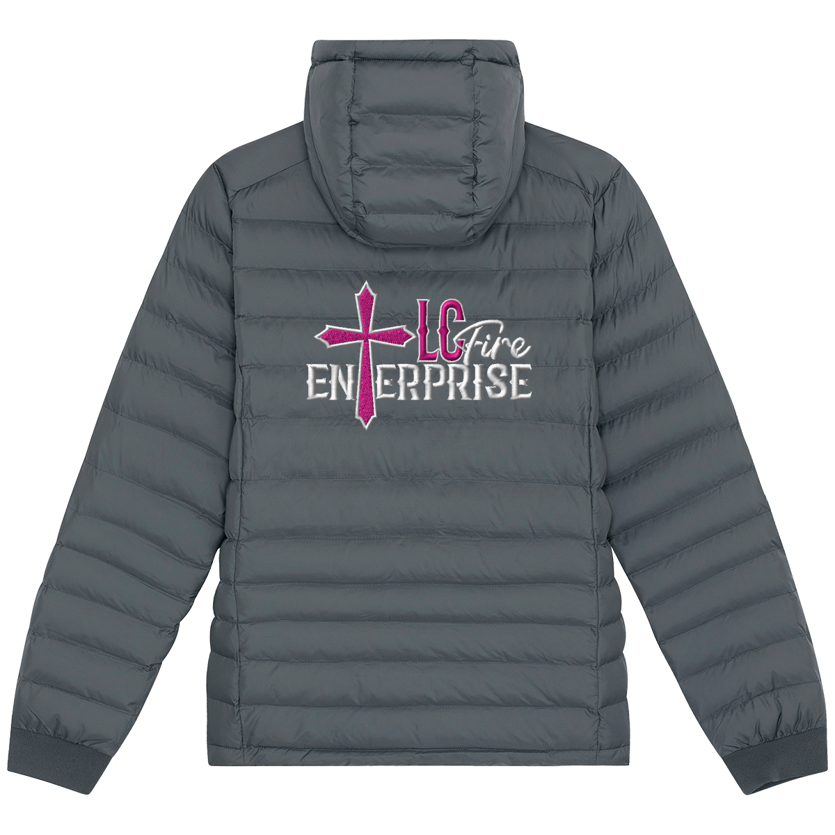 LC FIRE ENTERPRISE Brodée Veste matelassé pour femme STELLA VOYAGER SERIE LIMITED
