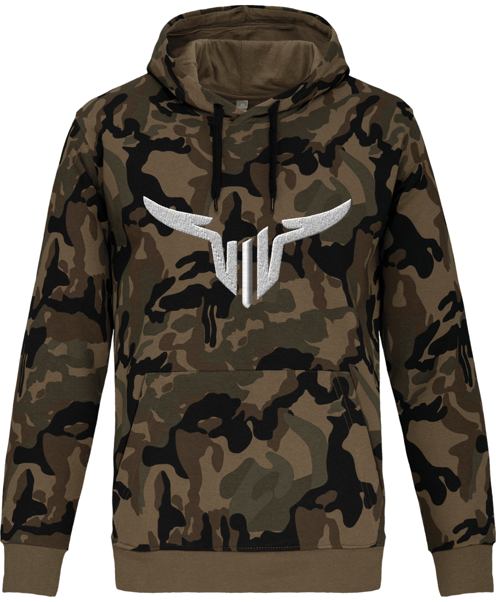 Sweat Shirt à Capuche Homme brodé