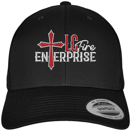 LC FIRE ENTERPRISE Brodée Casquette Retro Trucker