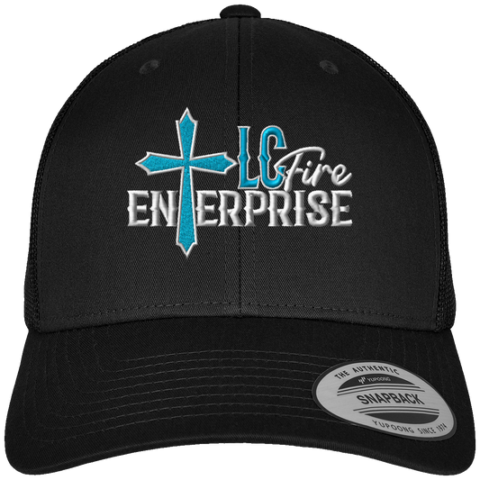 LC FIRE ENTERPRISE Brodée Casquette Retro Trucker