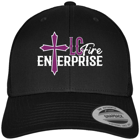 LC FIRE ENTERPRISE Brodée Casquette Retro Trucker