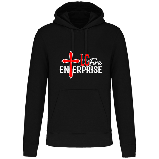 LC FIRE ENTERPRISE Sweat-shirt écoresponsable à capuche homme