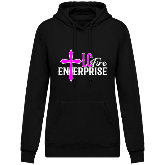 LC FIRE ENTERPRISE Impréssion Sweat shirt à Capuche Femme