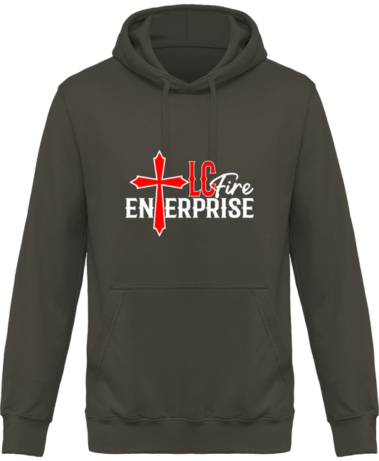LC FIRE ENTERPRISE impression Sweat Shirt à Capuche Homme
